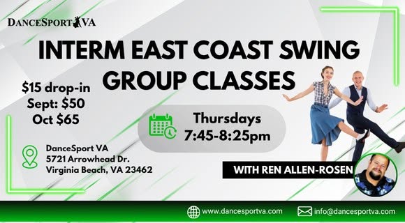 Intermediate East Coast Swing