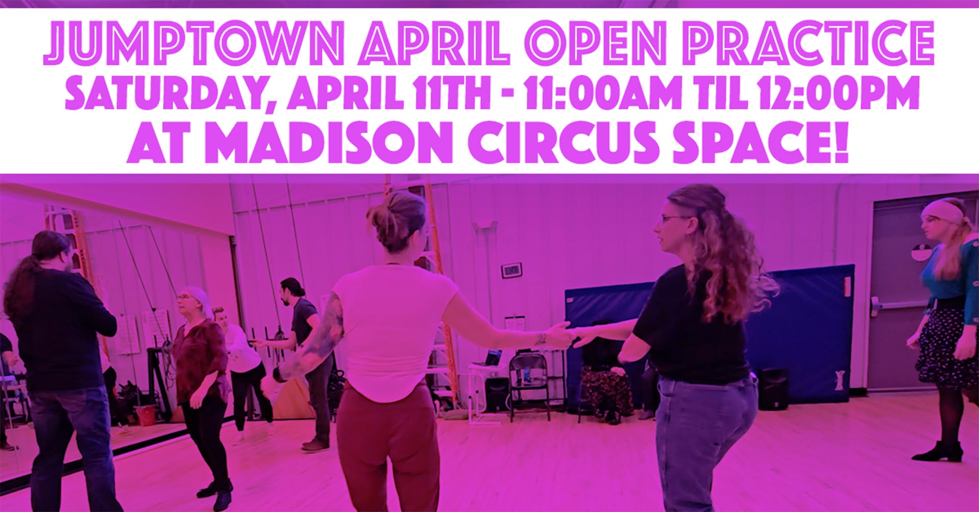 JUMPTOWN OPEN PRACTICE, MAY 16TH!