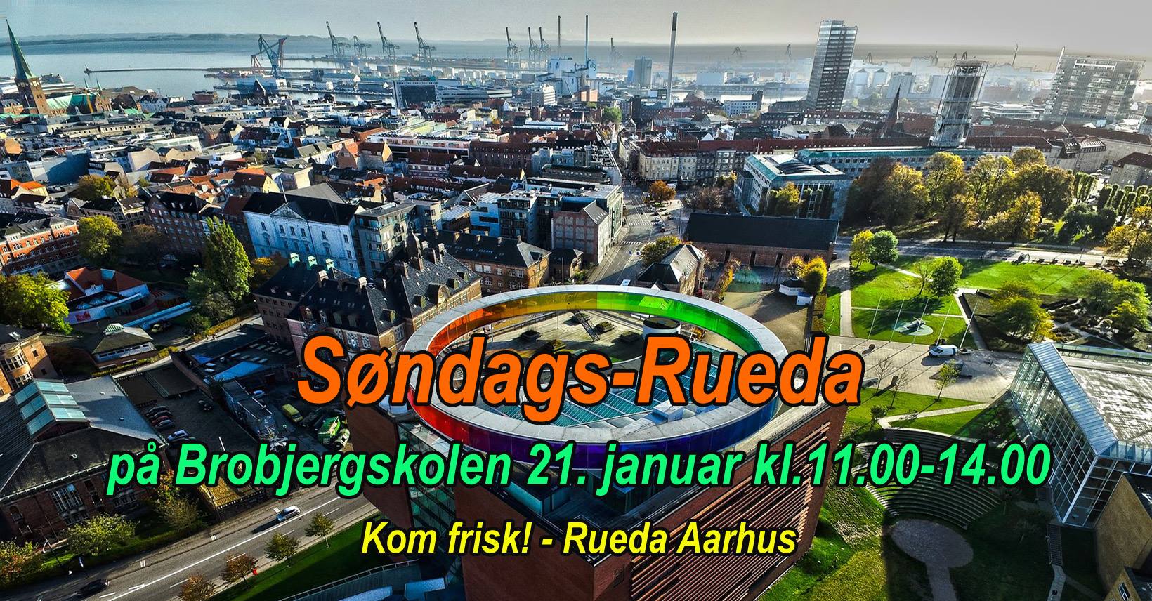 Kom til Søndags-Rueda på Brobjergskolen!