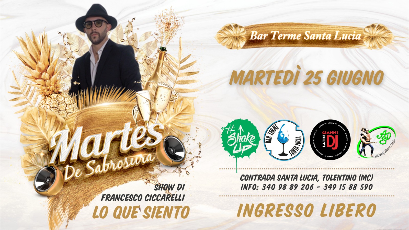 Martes de Sabrosura ** 25 giugno 2019 **