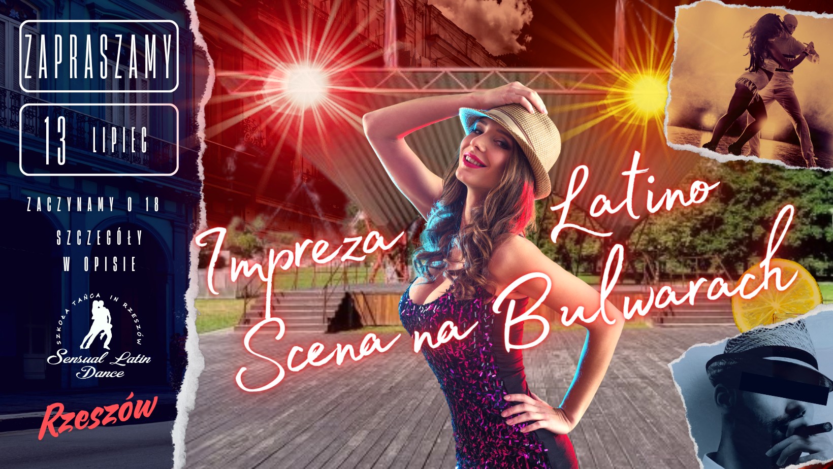 Wakacyjna Impreza Latino na Bulwarach z Sensual Latin Dance