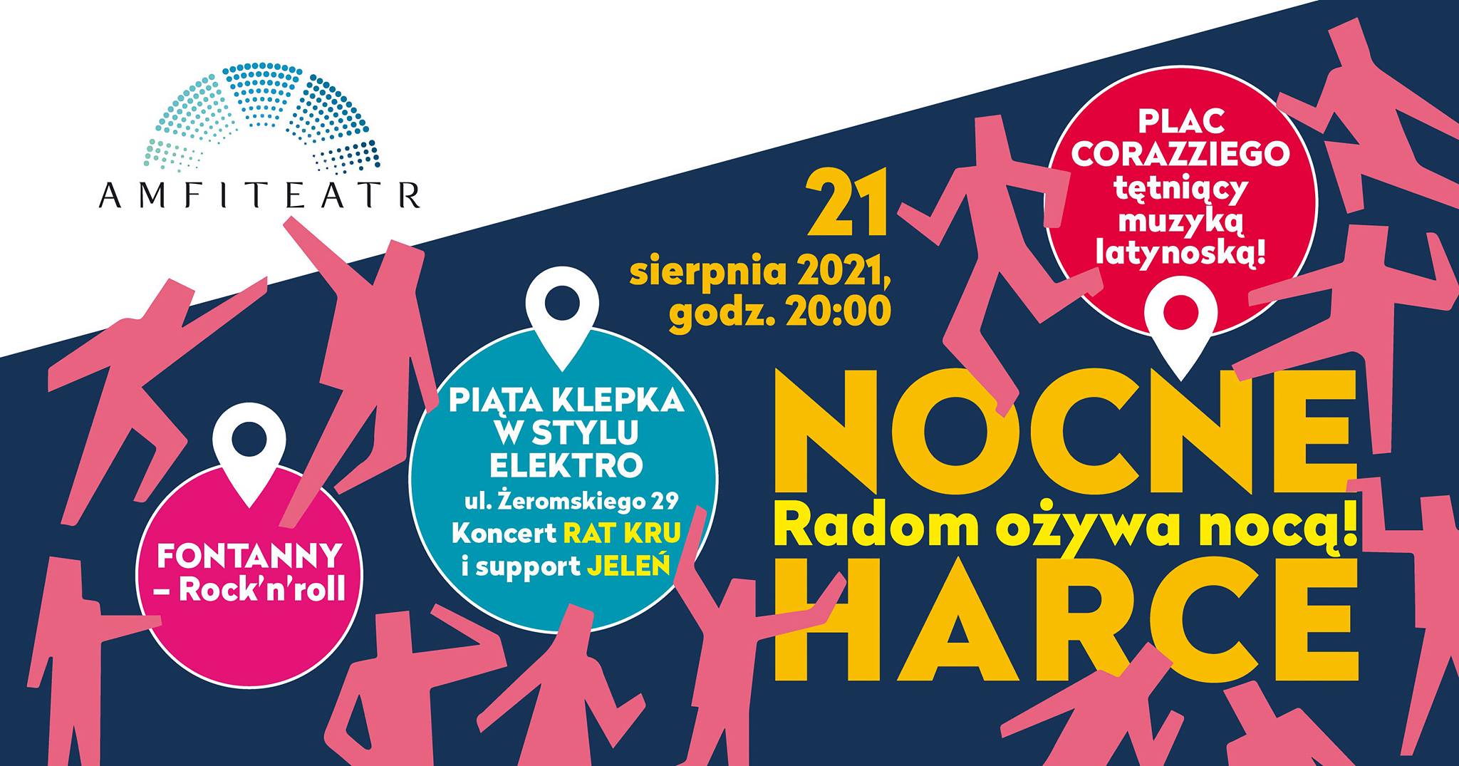 Nocne Harce Radom ożywa nocą! 21 sierpnia 2021