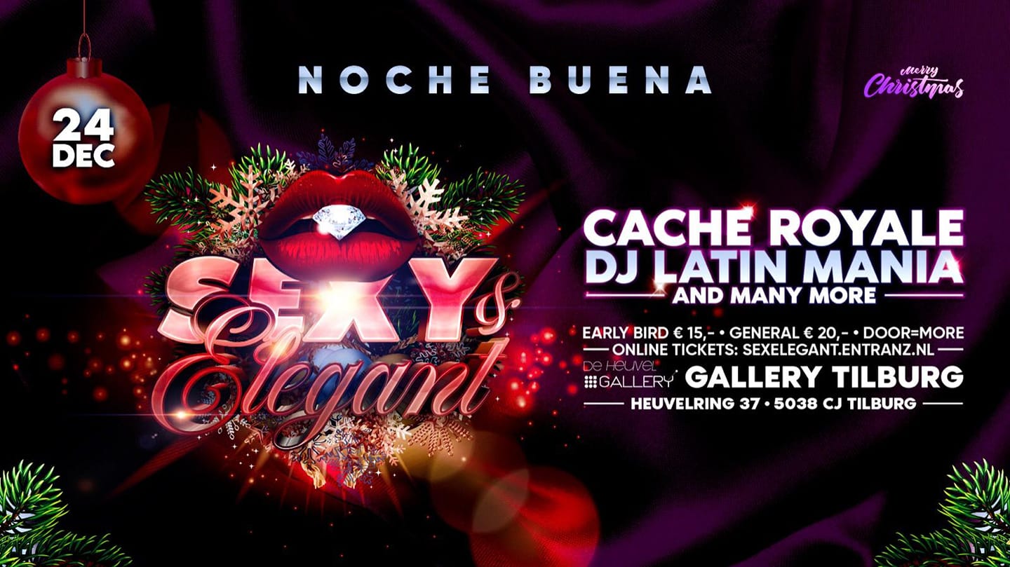 Sexy & Elegant • Noche Buena - Cache Royale