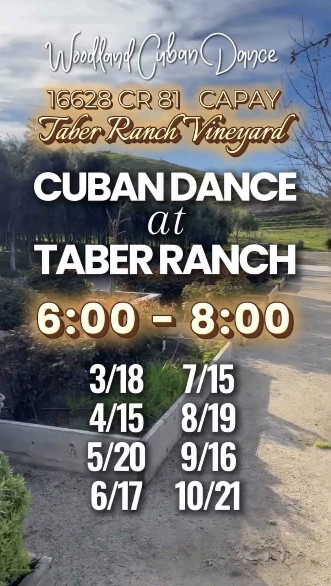 Cuban Dance at Taber Ranch