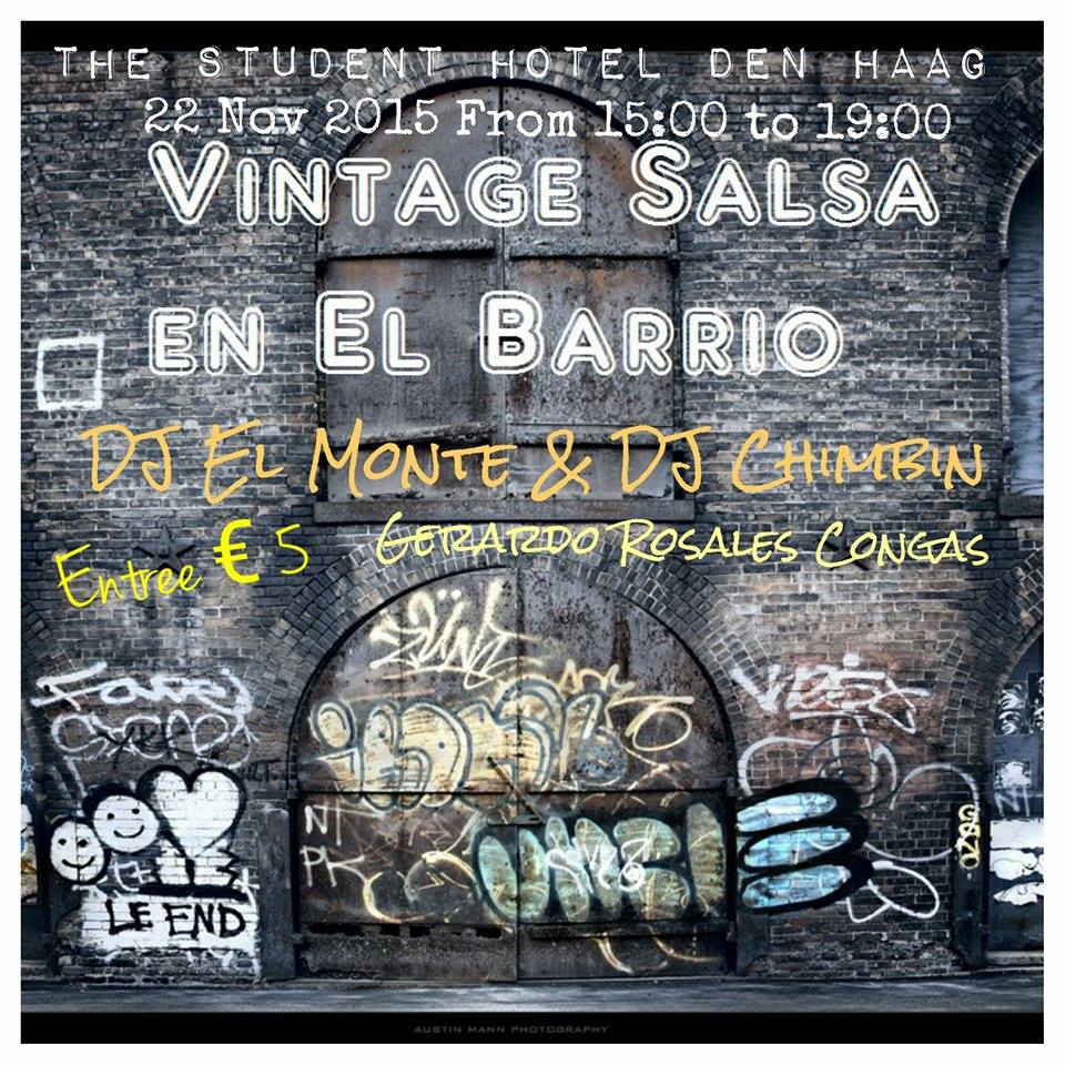 Vintage salsa en el Barrio