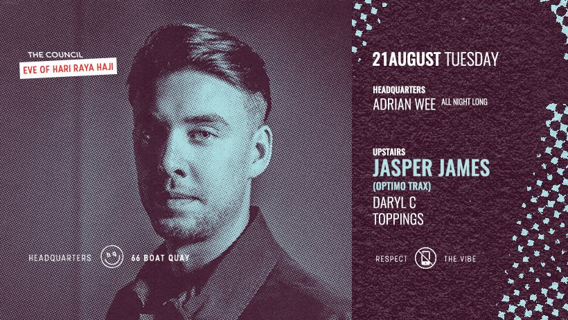 The Council presents Jasper James (Optimo Trax)