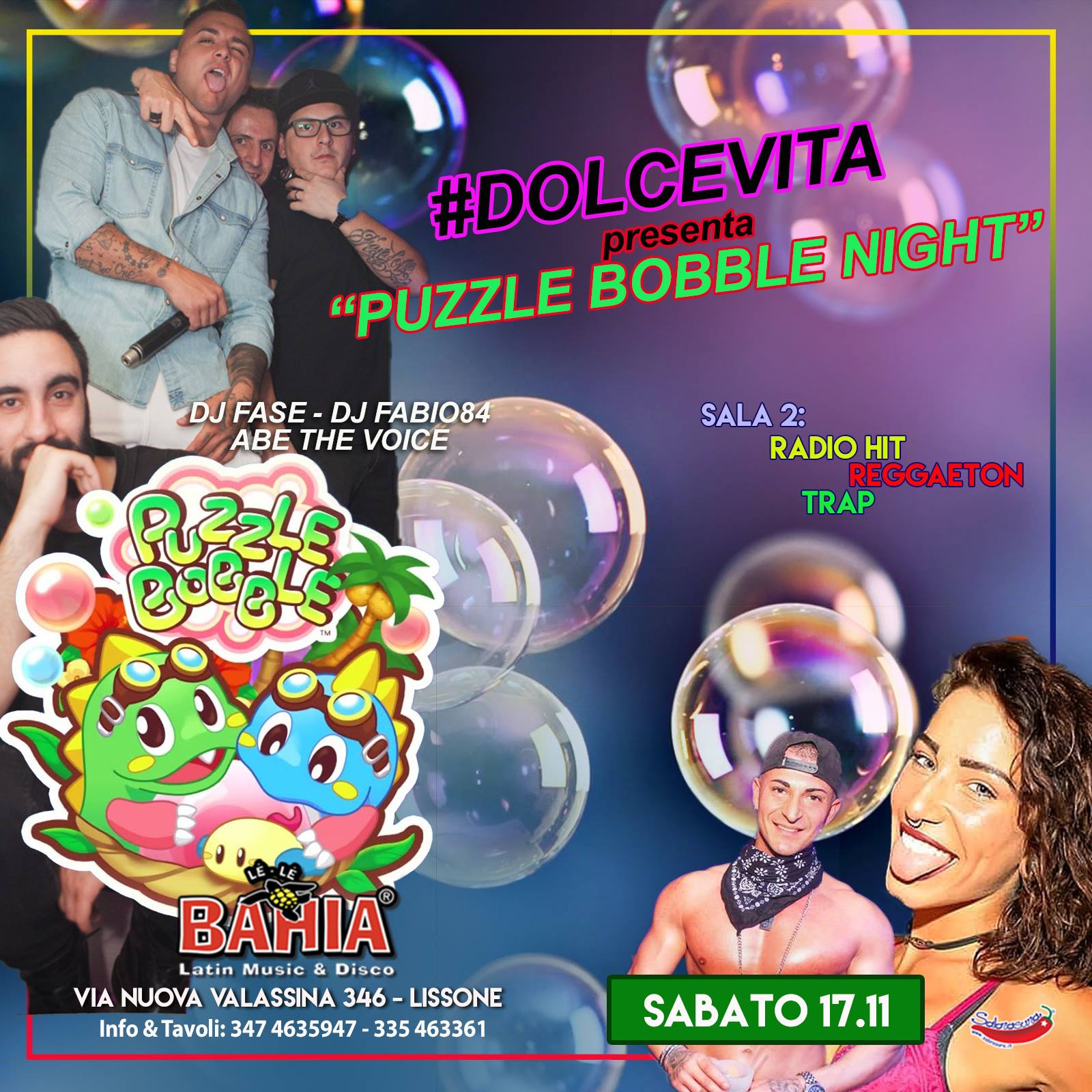 Puzzle Bobble NIGHT Le Le Bahia