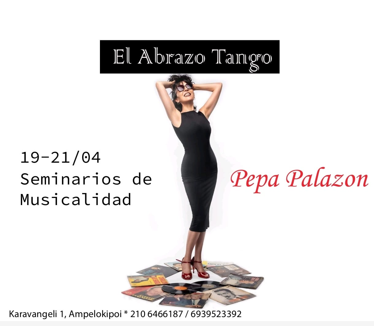 Pepa Palazon in El Abrazo Athens !!!