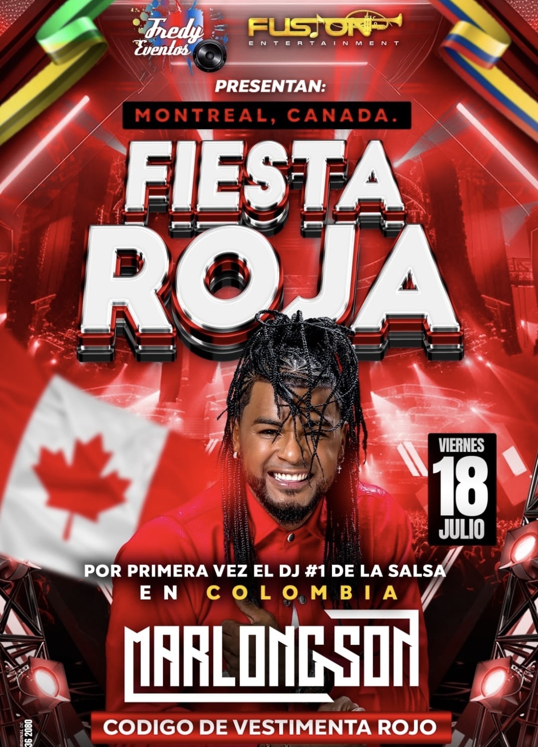 Fiesta Roja - DJ MARLONG SON
