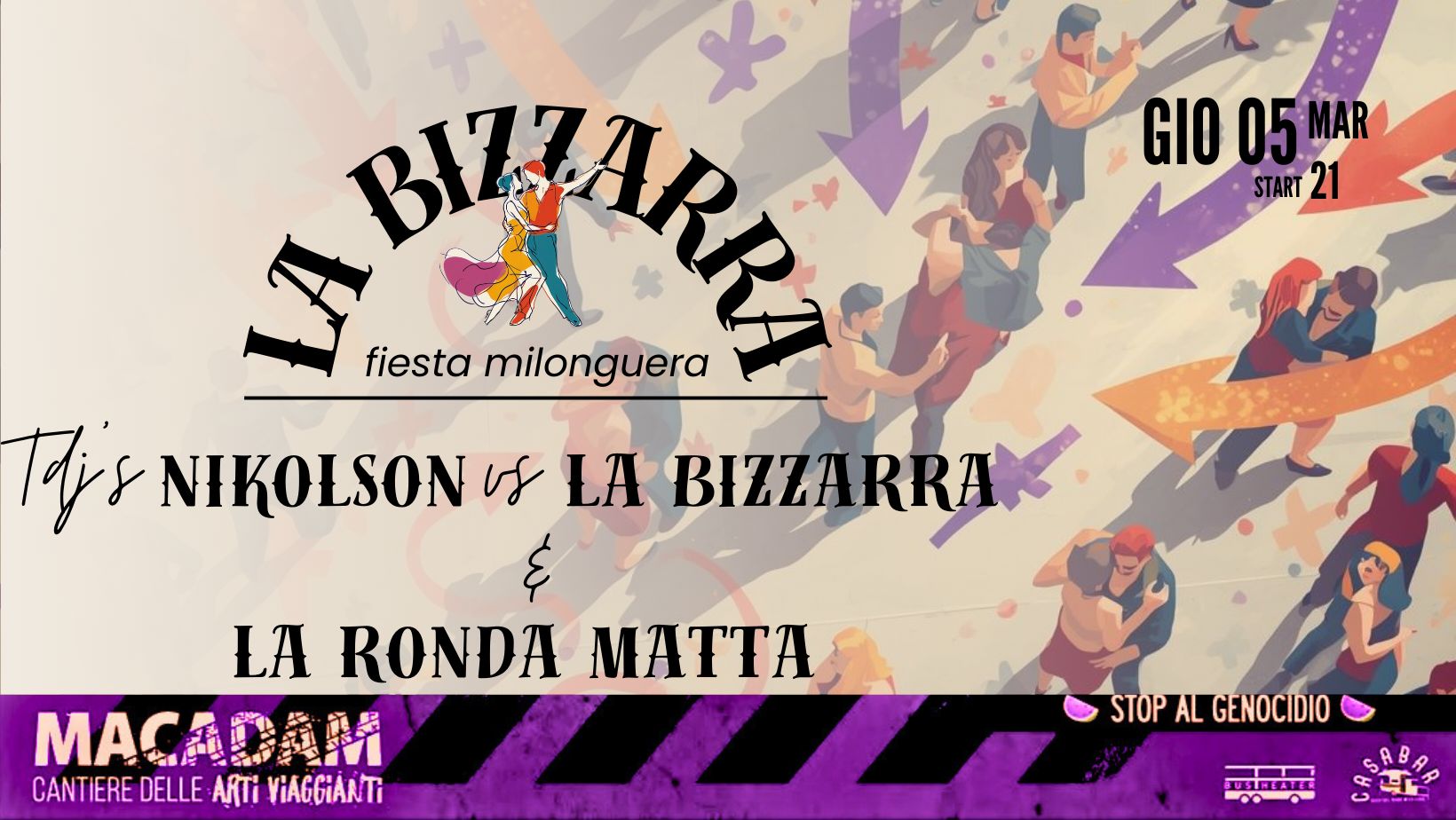 🚨 LA BIZZARRA fiesta milonguera 🚨