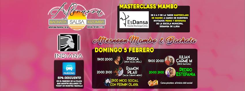 Afternoon: Mambo & Bachata