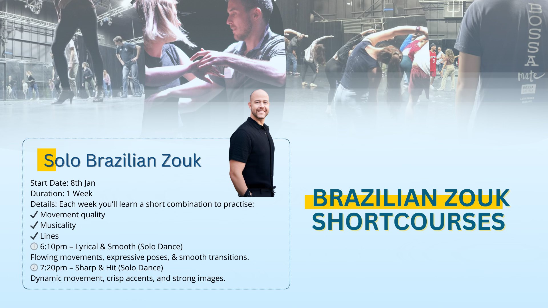 Solo Brazilian Zouk - Brazilian Zouk Short Course