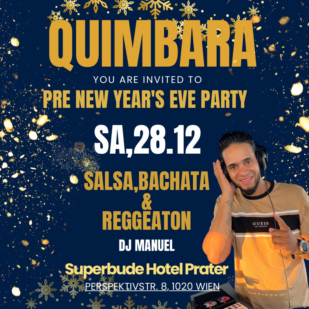 Quimbara Pre New Year‘s eve Party Salsa & Bachata