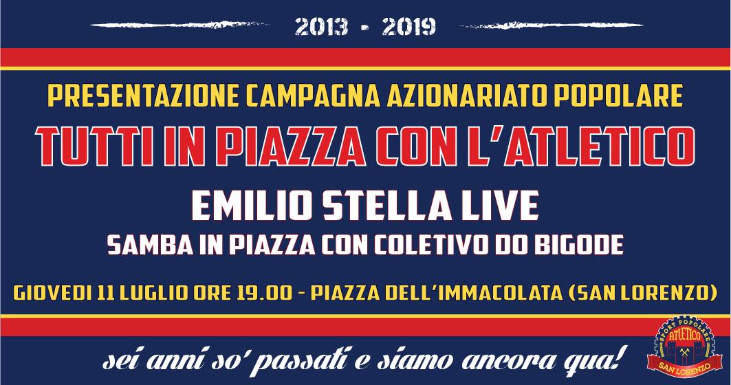 Festa in Piazza - Compleanno Atletico