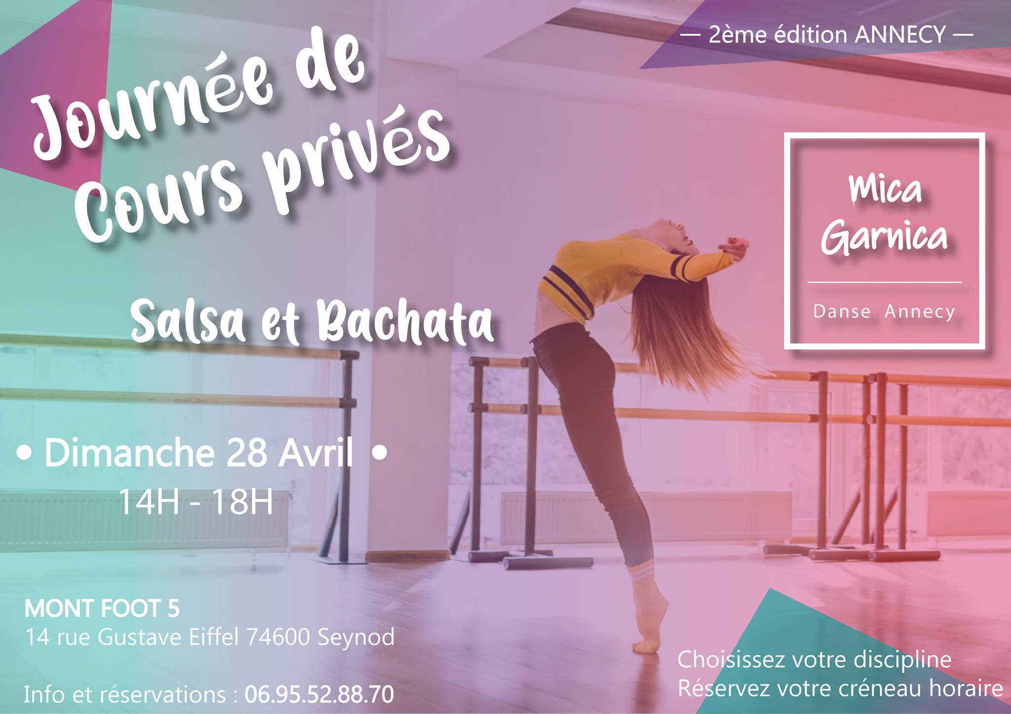 Journée de cours privés-Salsa et Bachata