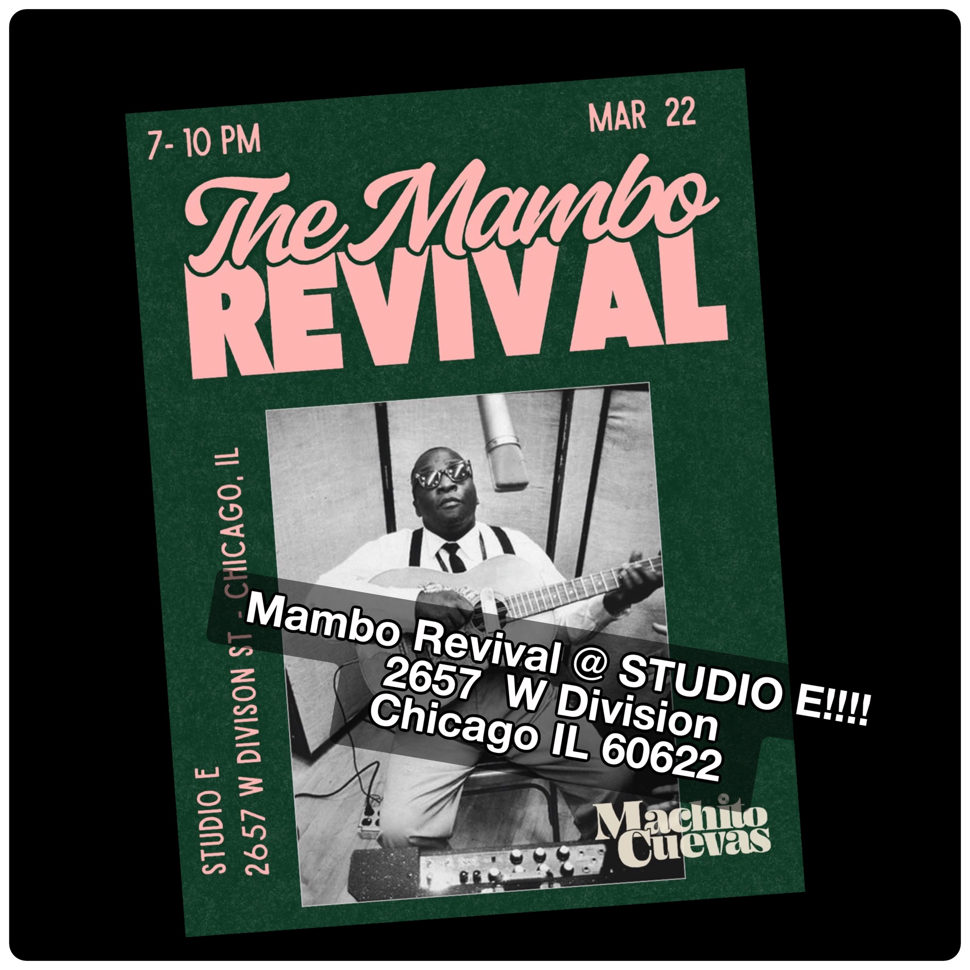 🚨The Mambo Revial @ Studio E!!!!!!!! 🚨