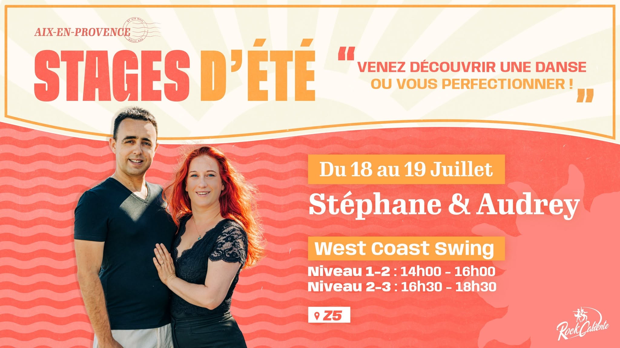 Stage intensif West Coast Swing avec Audrey et Stรฉphane au Z5