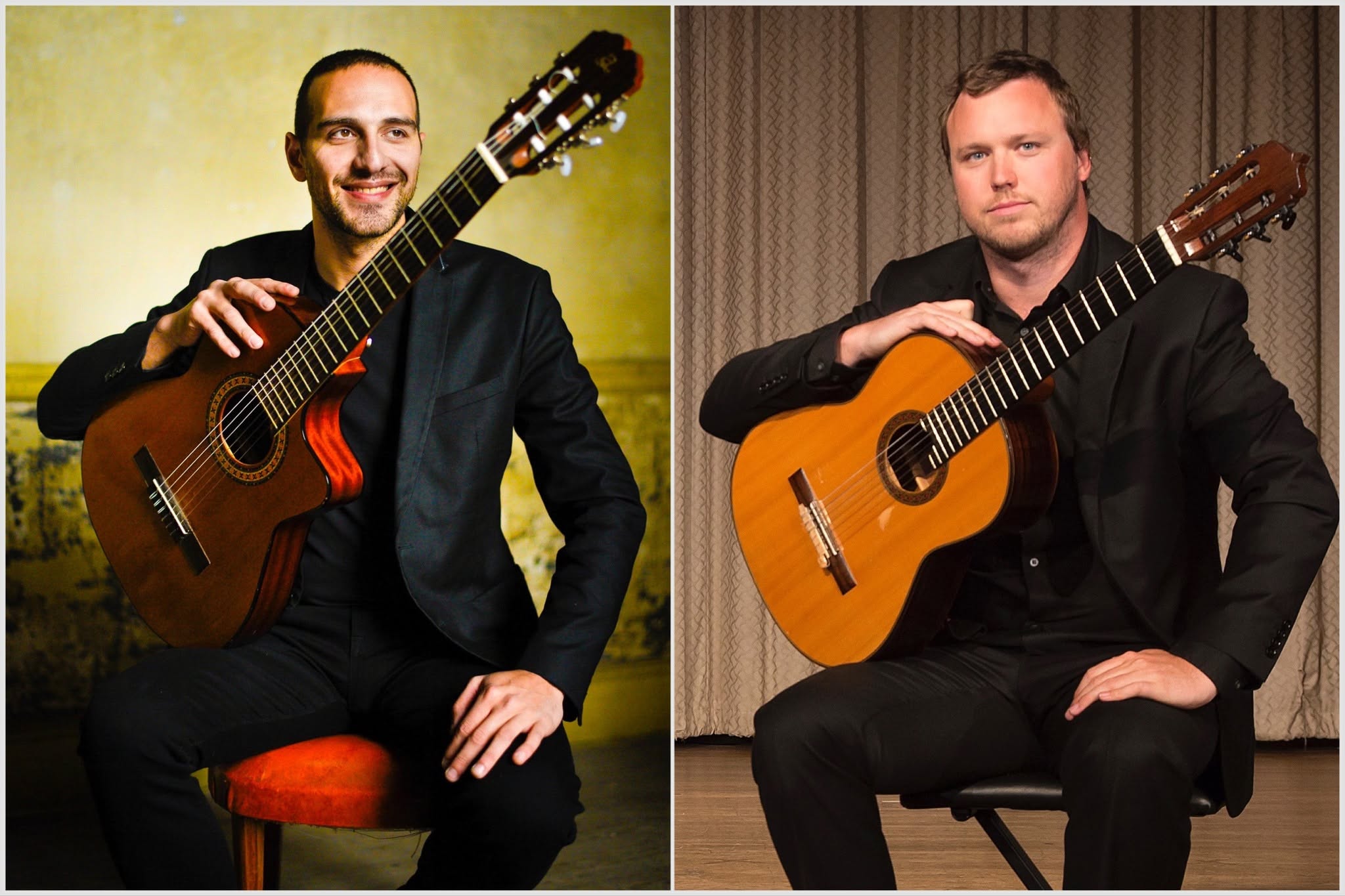 Juan Villarreal and Scott O’Day at Ashkenaz