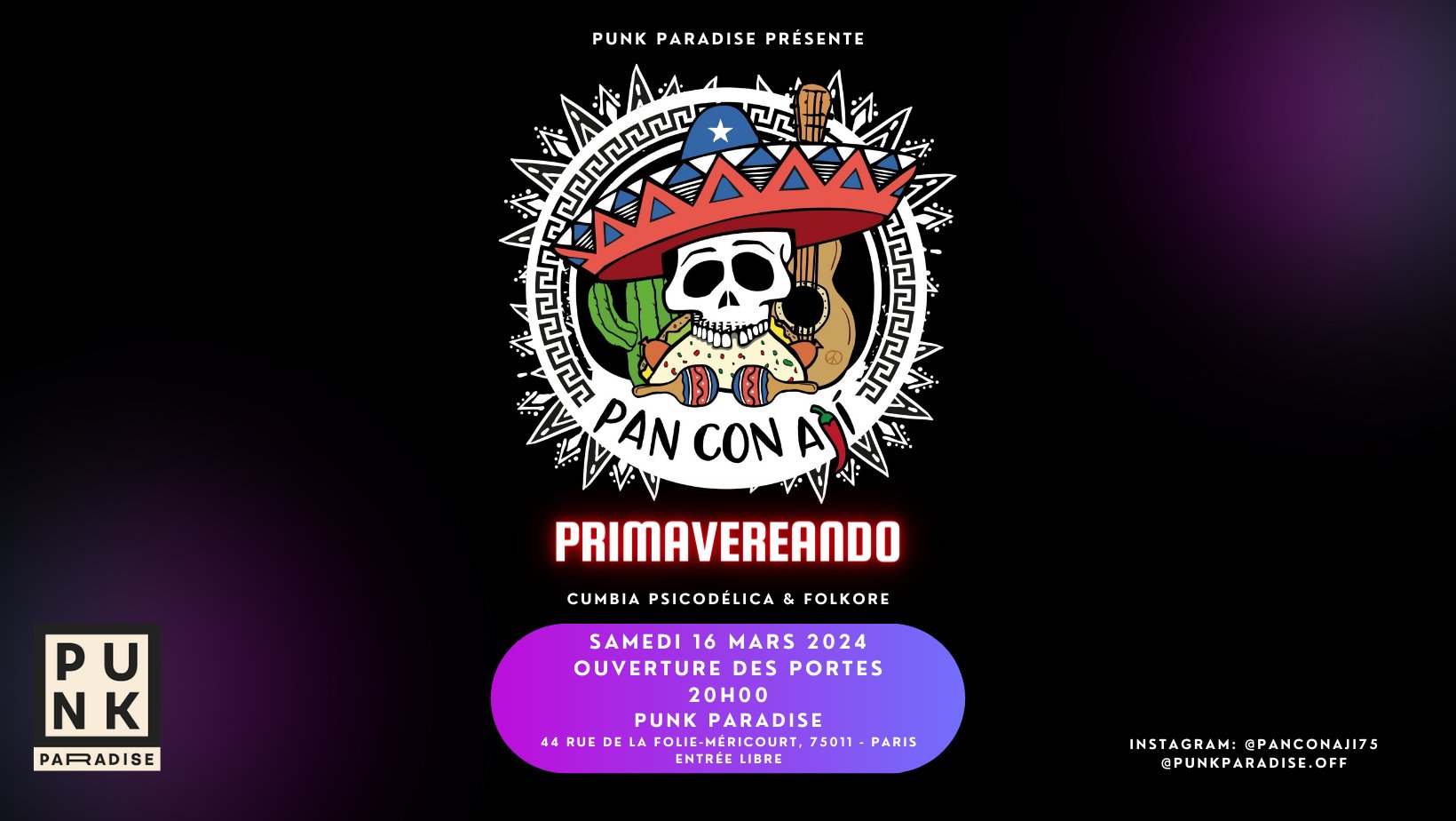 Soirée Latino avec Pan Con Aji !