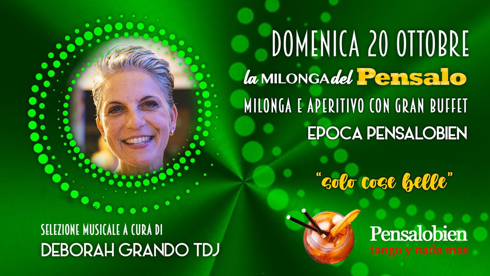 Domenica 20 Ottobre dalle 19:00! La Milonga del Pensalo con cena a buffet