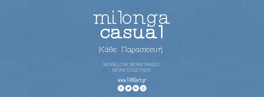 Milonga Casual ΤDJ Nikolas Dimitropoulos