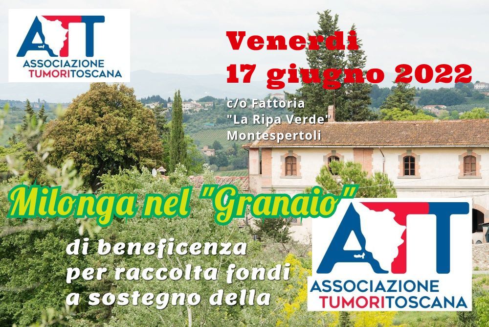 SOLD OUT Milonga nel "Granaio" di beneficenza in favore di ATT Associazione Tumori Toscana