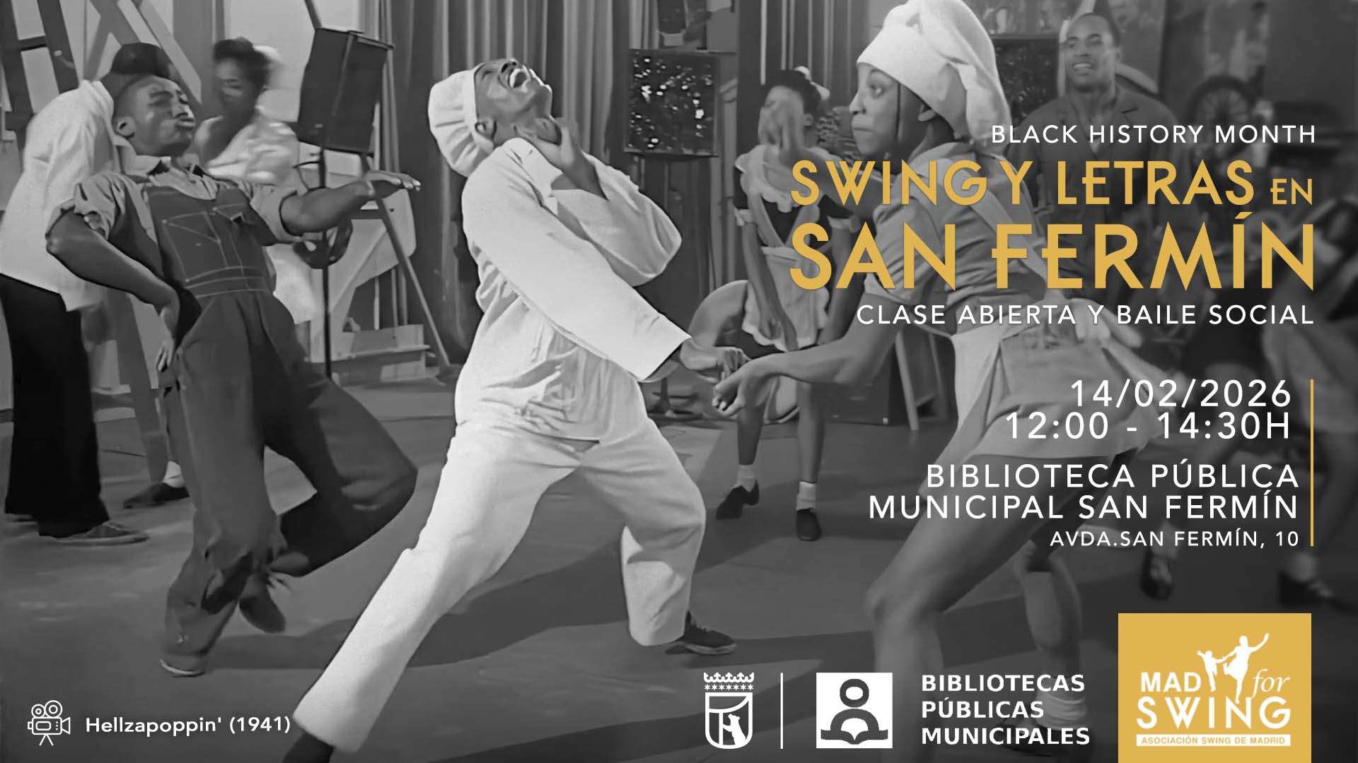 Swing y Letras en San Fermín