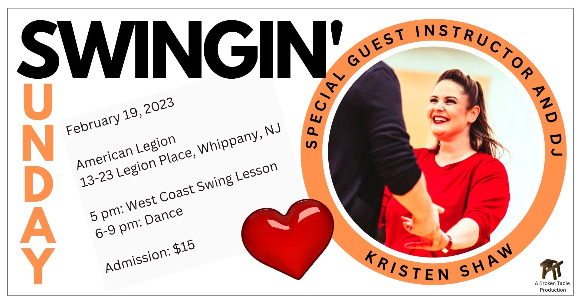 Swingin' Sunday with Kristen Shaw