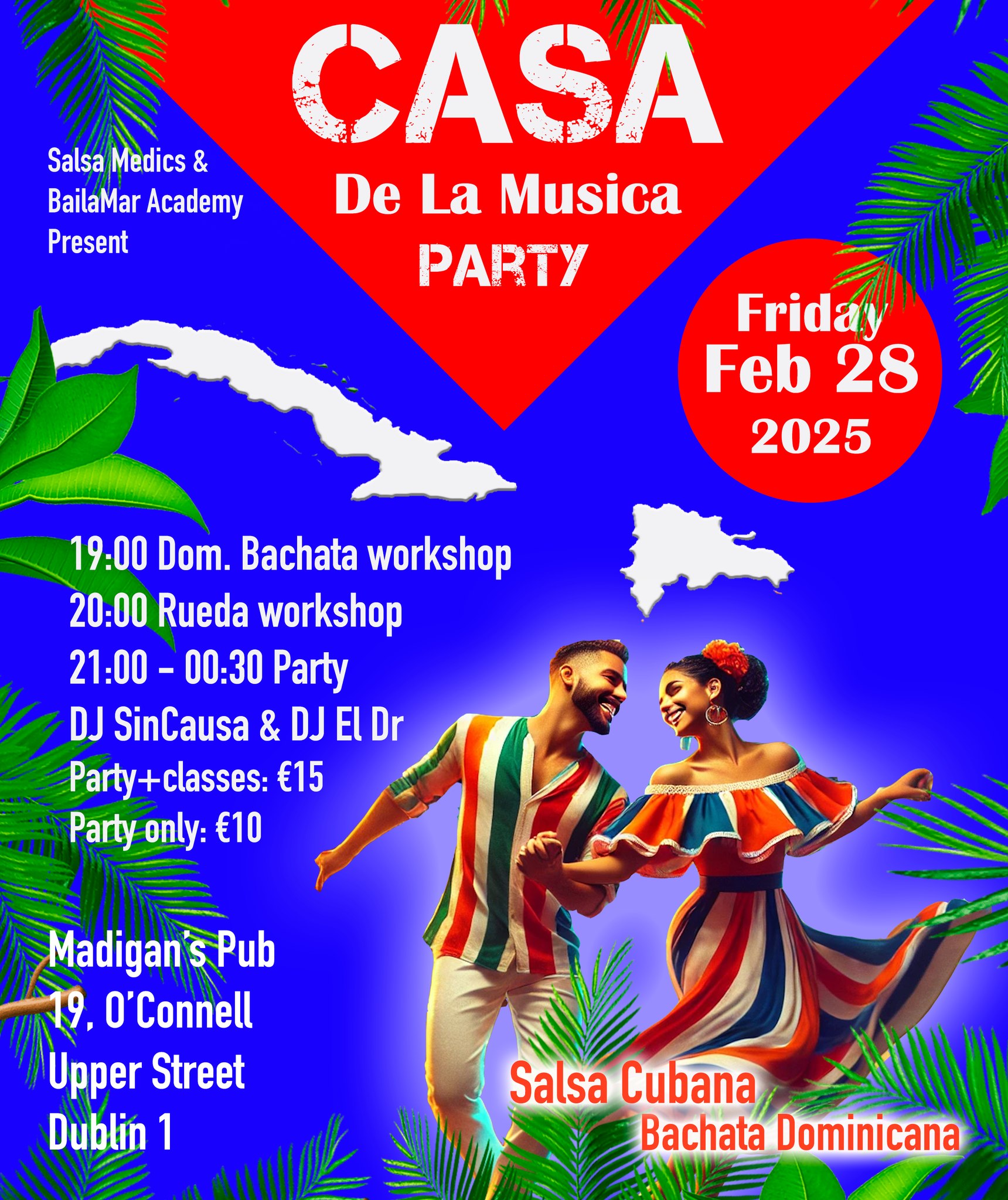 Casa De La Musica Party in Madigan's Pub