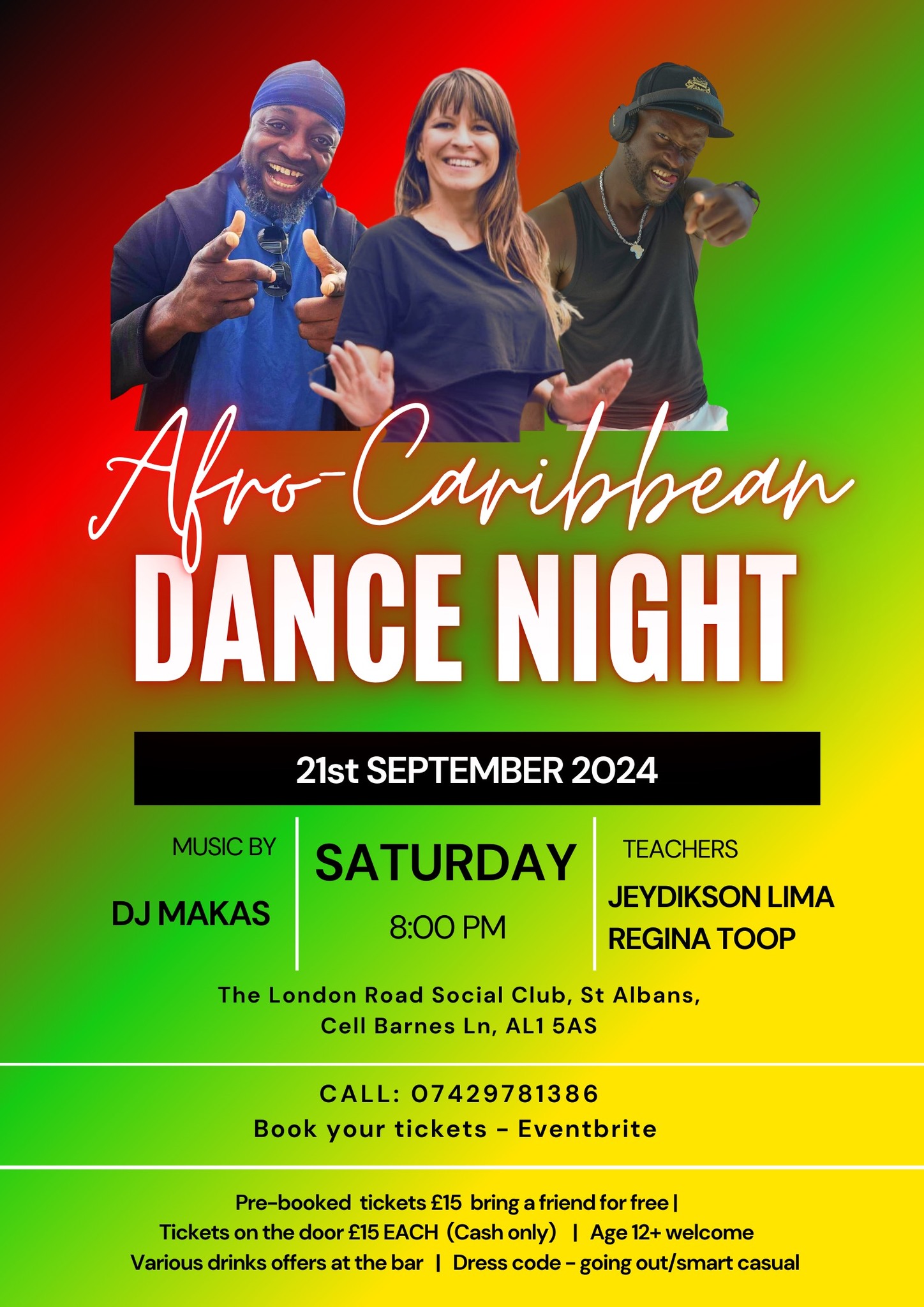Afro-Caribbean Dance Night