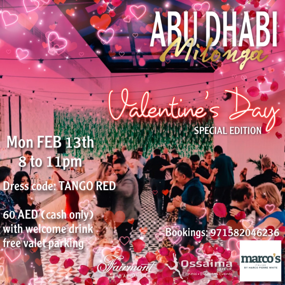 Abu dhabi Milonga: SPECIAL edition Valentine's Day