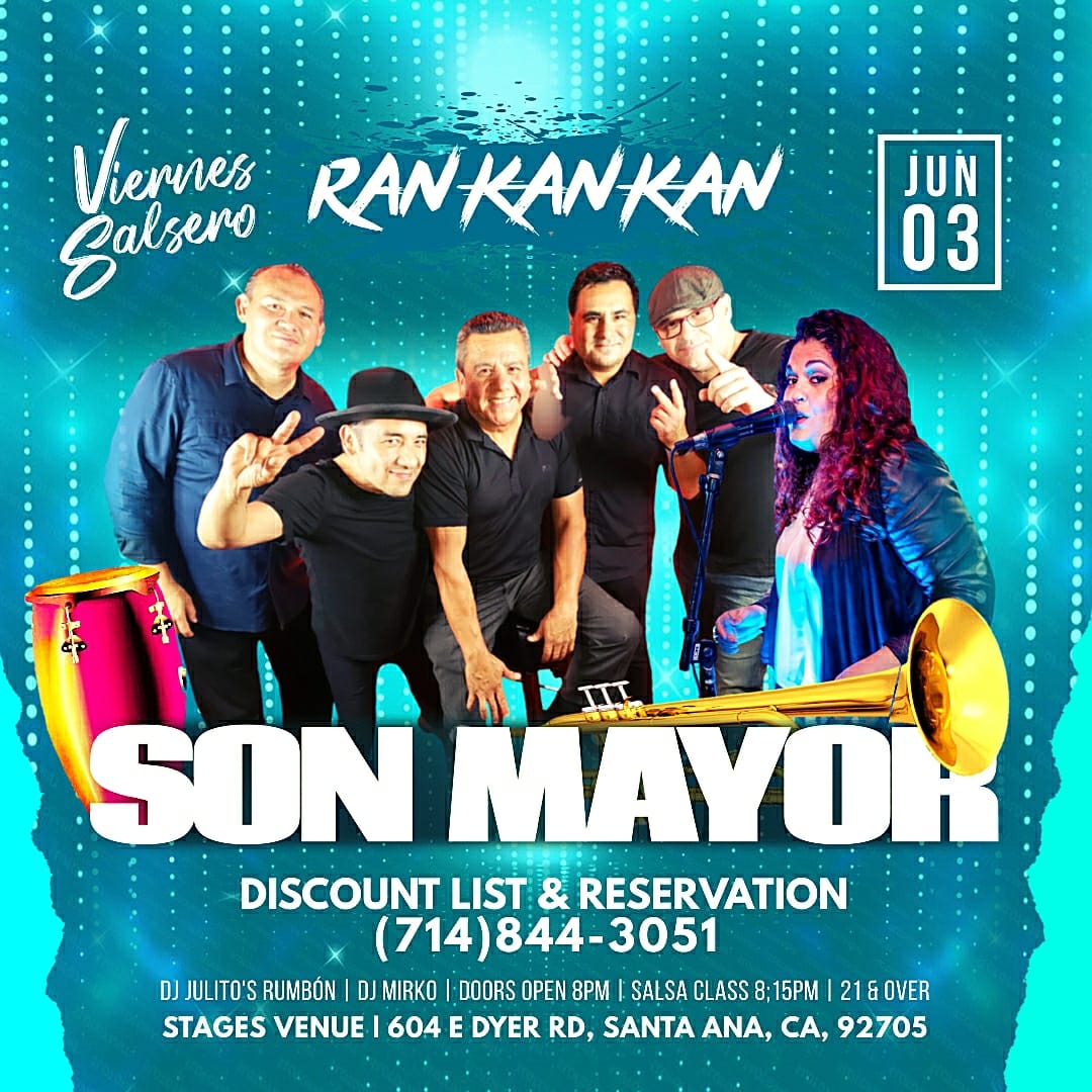 RanKanKan Orq. SON MAYOR June 3rd
