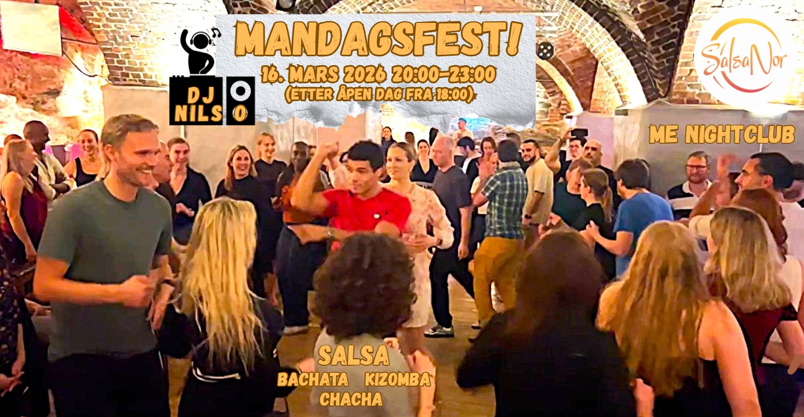 MandagsFest@Me - with DJ NilsO (after Åpen Dag)