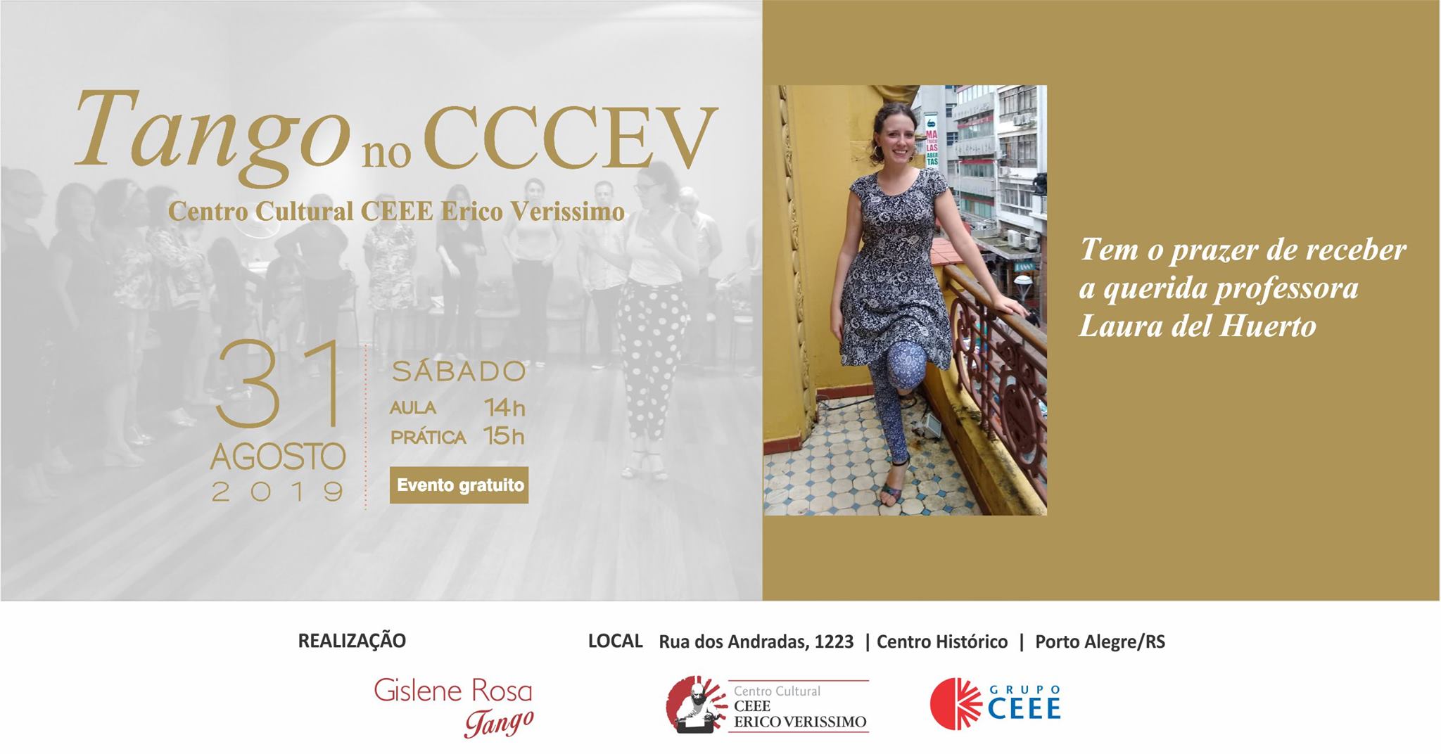 Tango no CCCEV com a professora Laura del Huerto