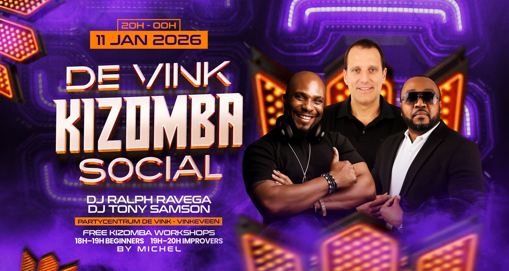 De Vink Kizomba Social Free Workshop
