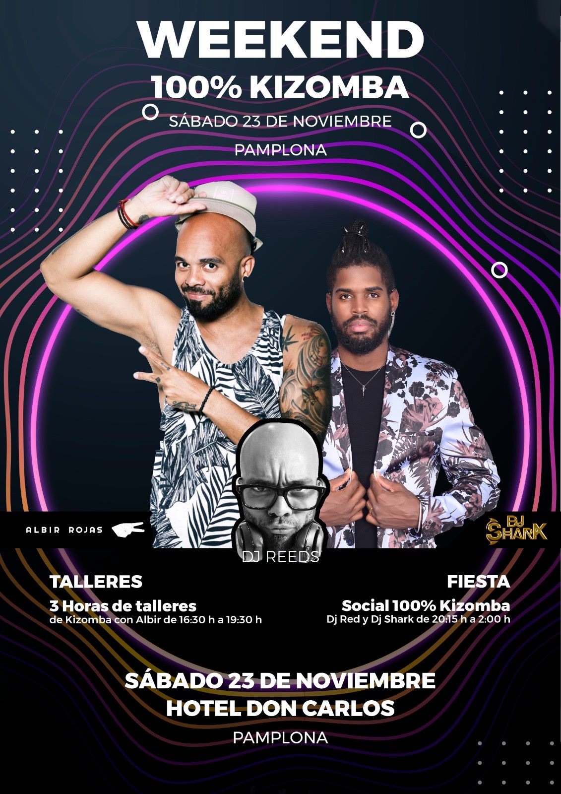 Weeken 100% Kizomba - 23 Noviembre - Albir y Dj Shark