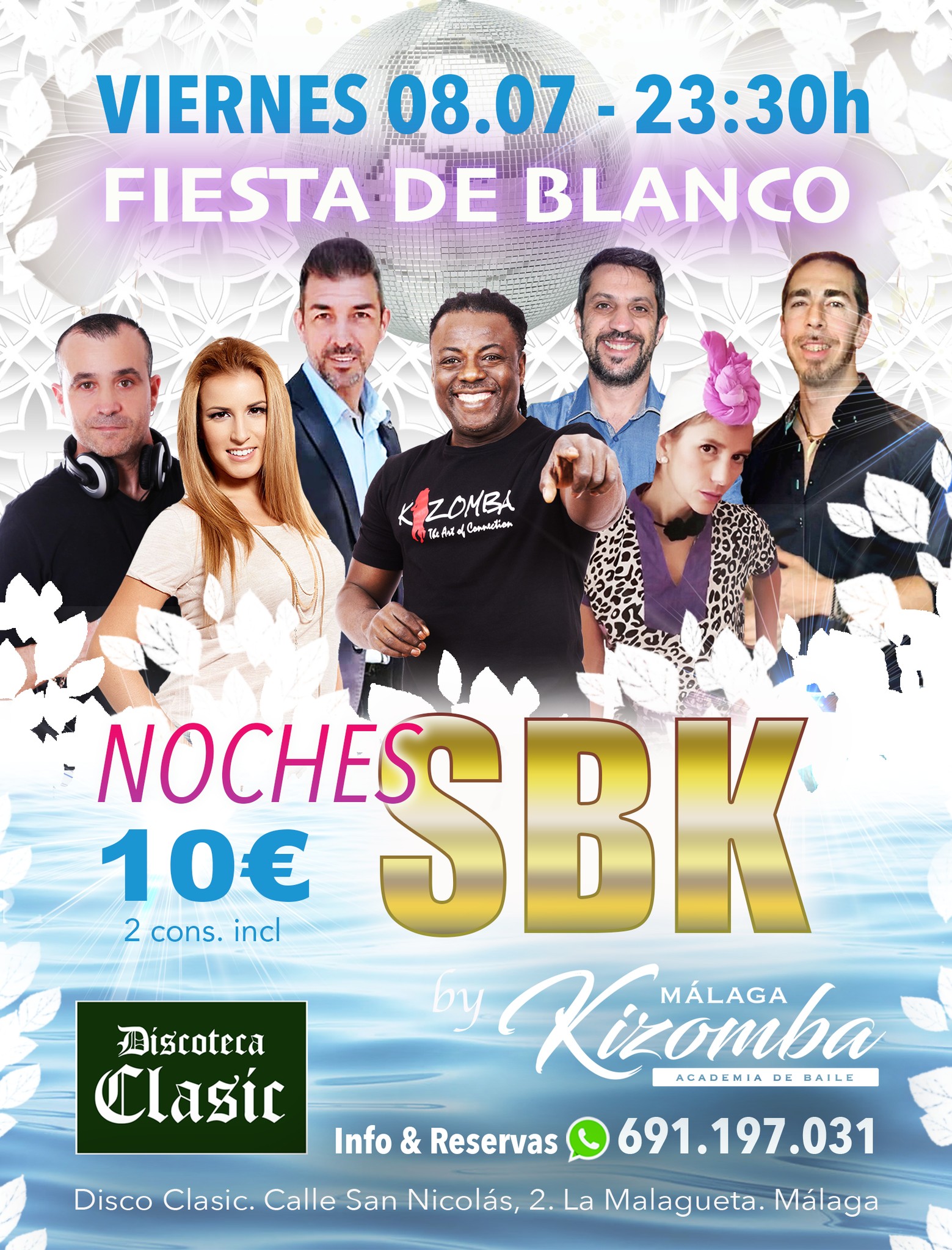 Viernes 08.07 - Noches SBK en Disco Clasic