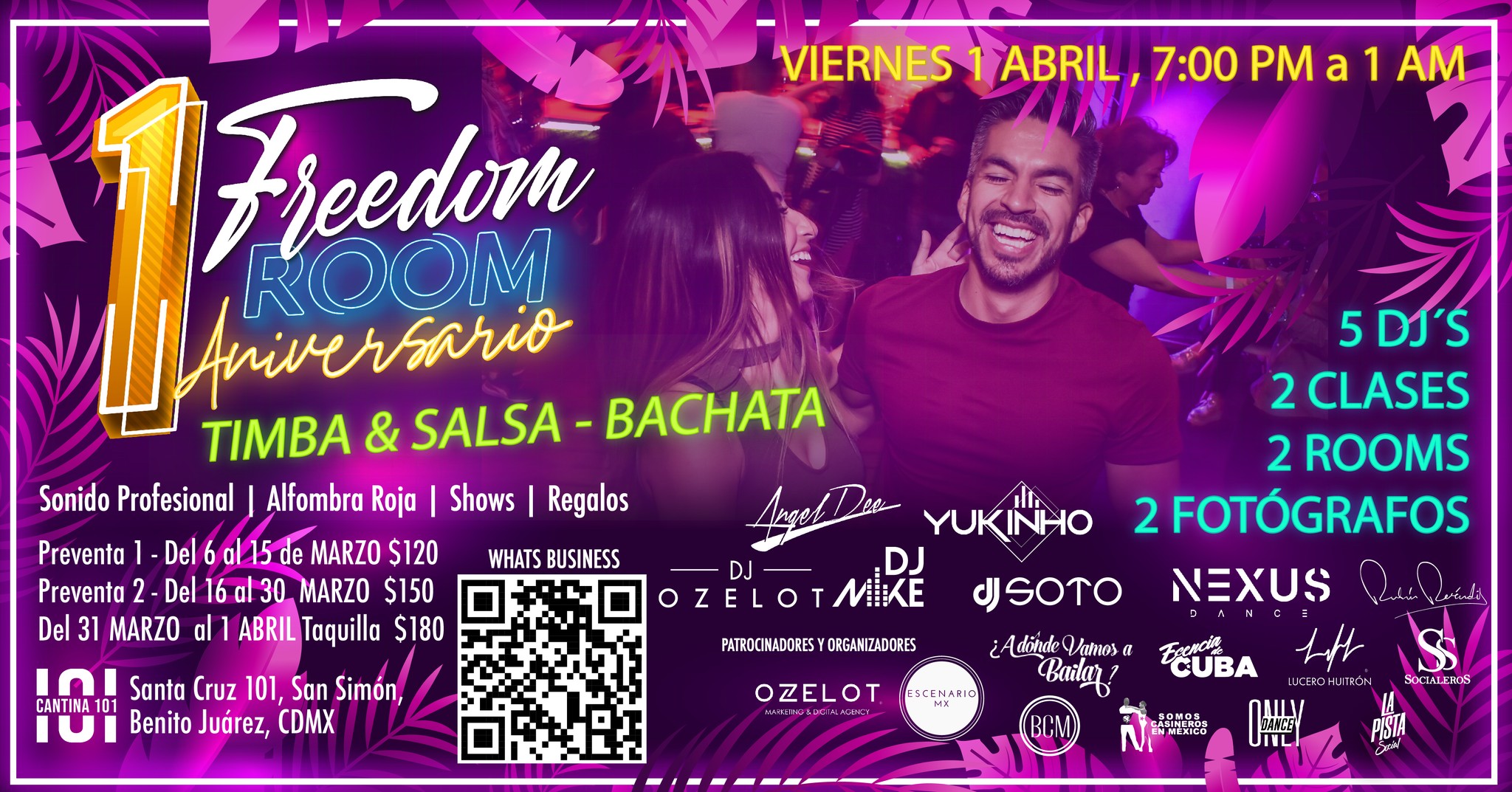 Aniversario Freedom Room