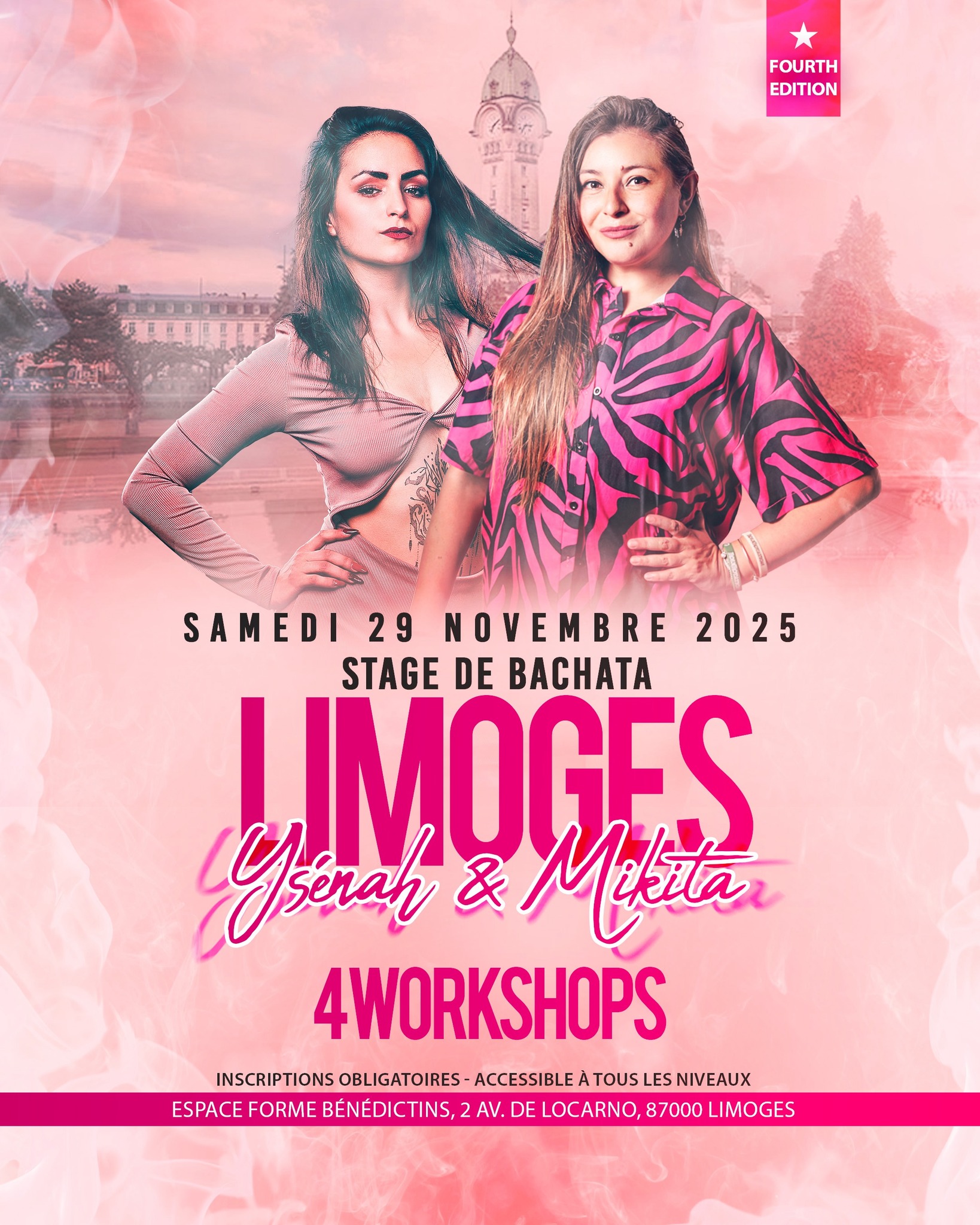 Stage Bachata Limoges - Ysénah & Mikita - 4ème édition