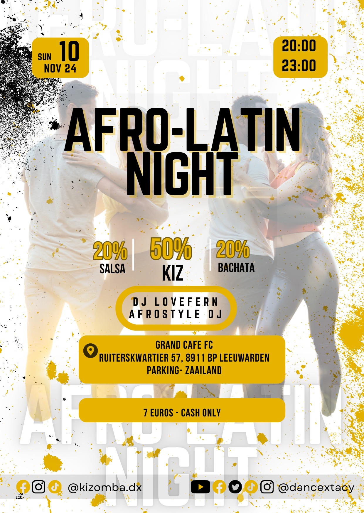 Afro-latin night - Leeuwarden