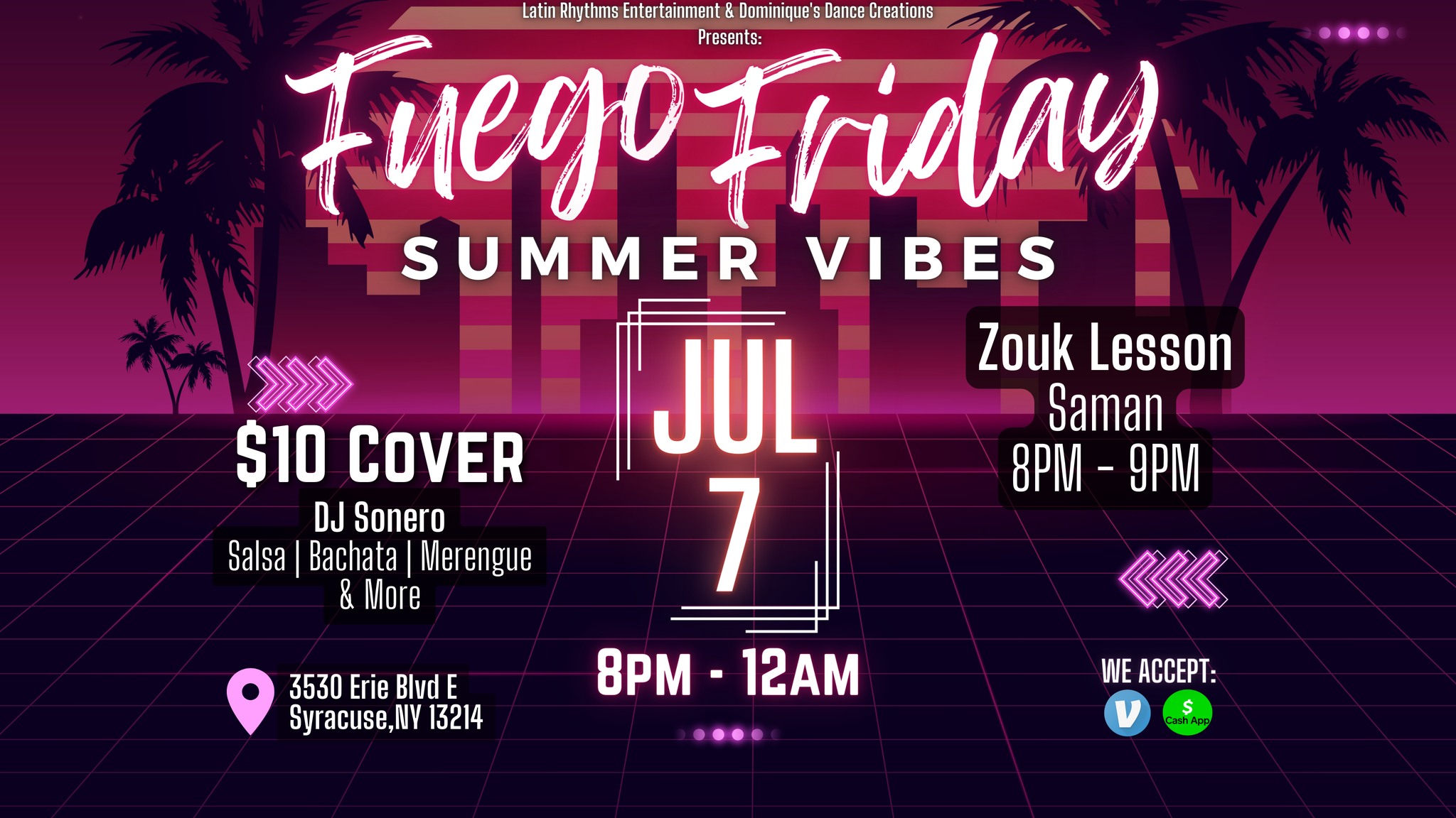 Fuego Friday at Dominique's Dance Creations