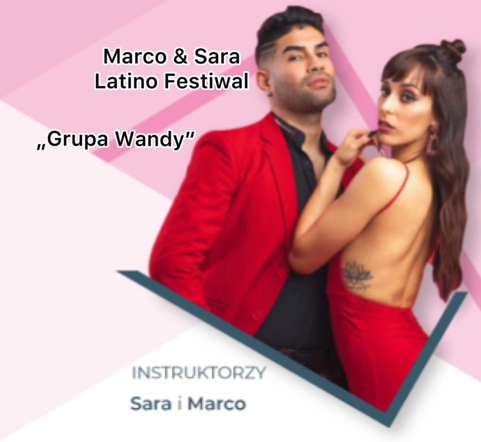Marco i Sara na Latino Festiwalu w Kielcach - grupa Wandy