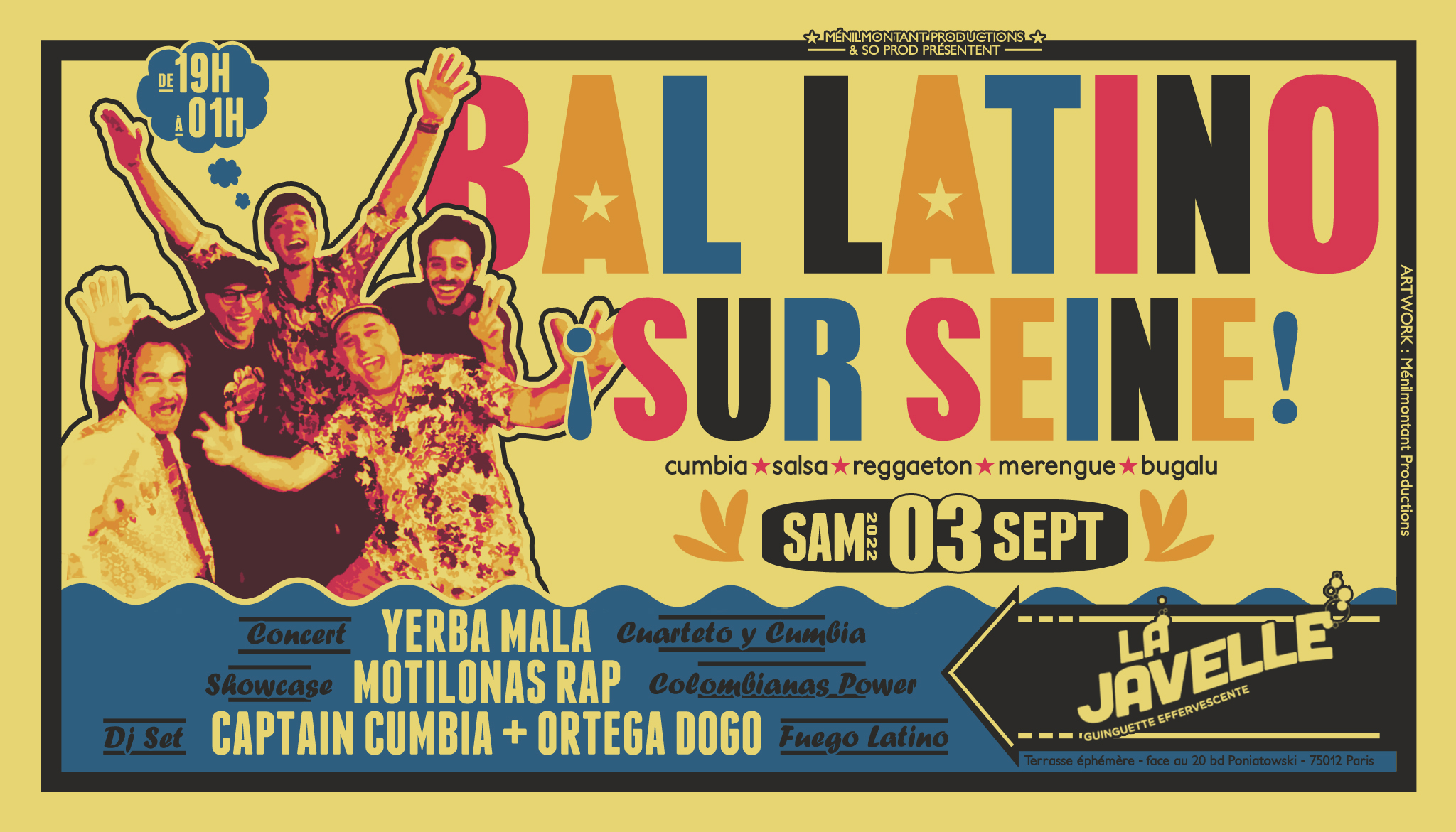 BAL LATINO SUR SEINE n° 4 (by Fiesta de Cumbia Paris)