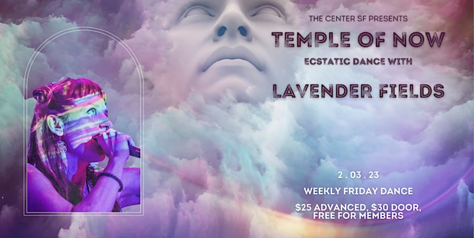 TEMPLE OF NOW: Ecstatic Dance with Lavender Fields