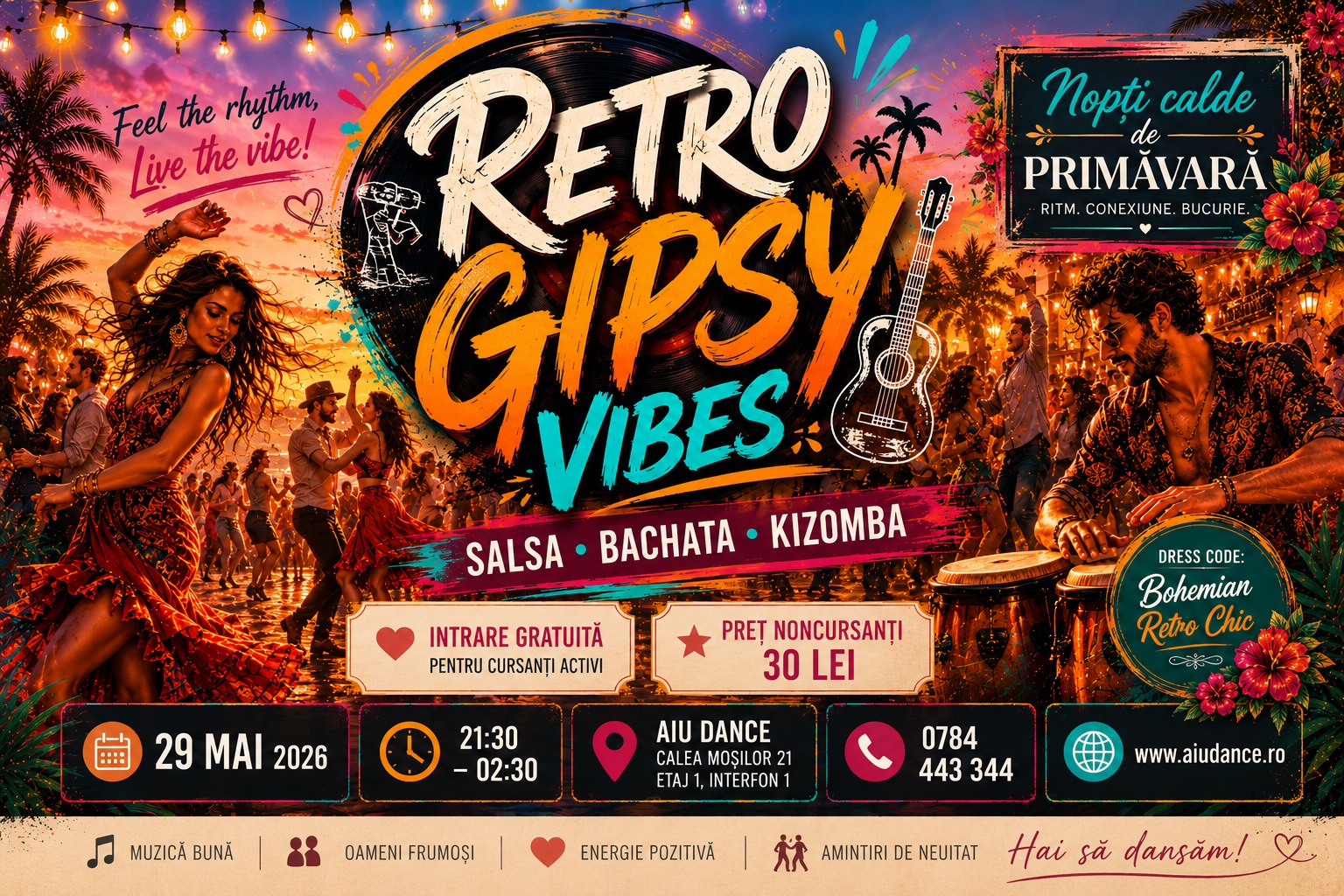 ✨ RETRO GIPSY VIBES by AIU Dance
