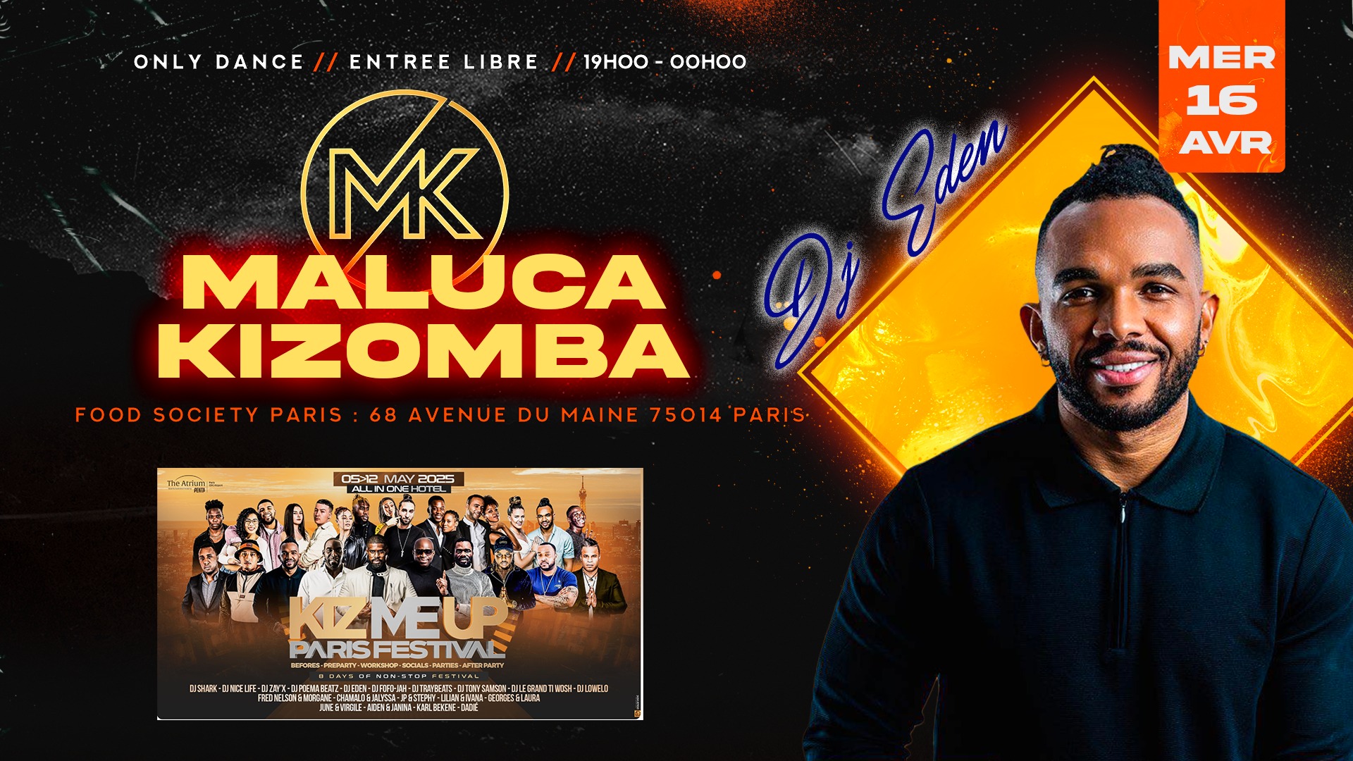 Maluca Kizomba - Spécial KIZ ME UP