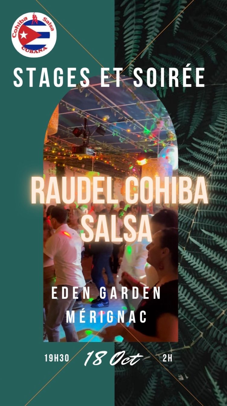 Noche Cubana avec Raudel à Eden Garden