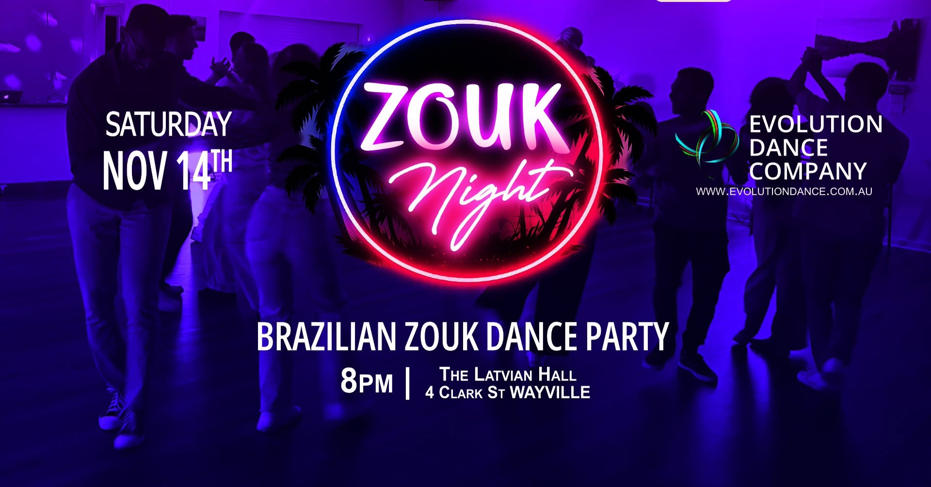 Zouk Night Adelaide’s Monthly Social