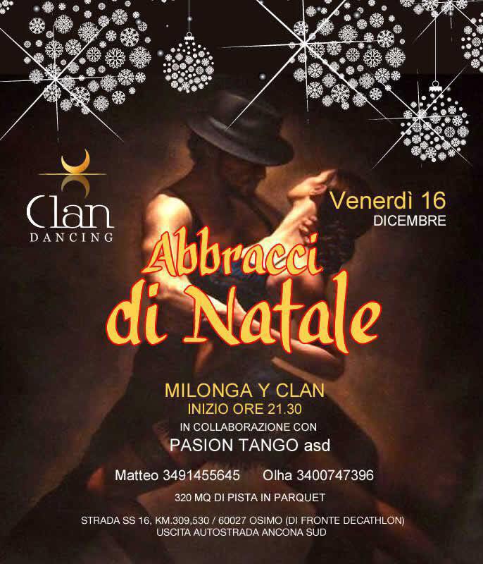 ABBRACCI DI NATALE: Milonga y Clan - ANCONA SUD