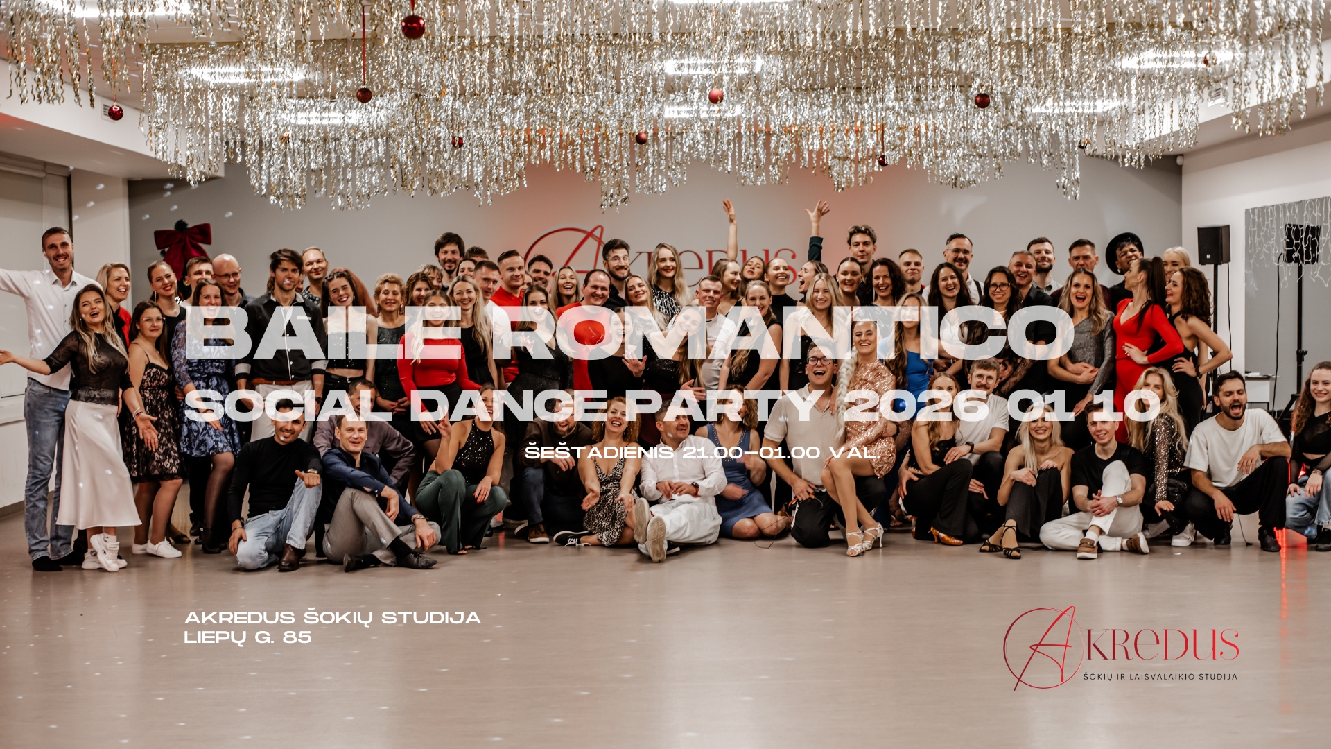 Baile Romantico 2026 01 10 Social Dance Party Klaipeda 1st party of 2026